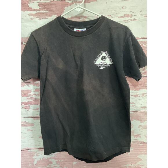 Vintage Reebok Youth Size Large Tee ABOVE THE RIM - Picture 1 of 9